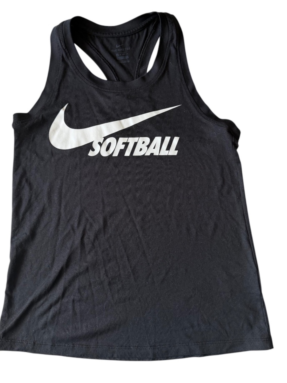 Nike Softball Tank Top - Like New Black and White Size Medium